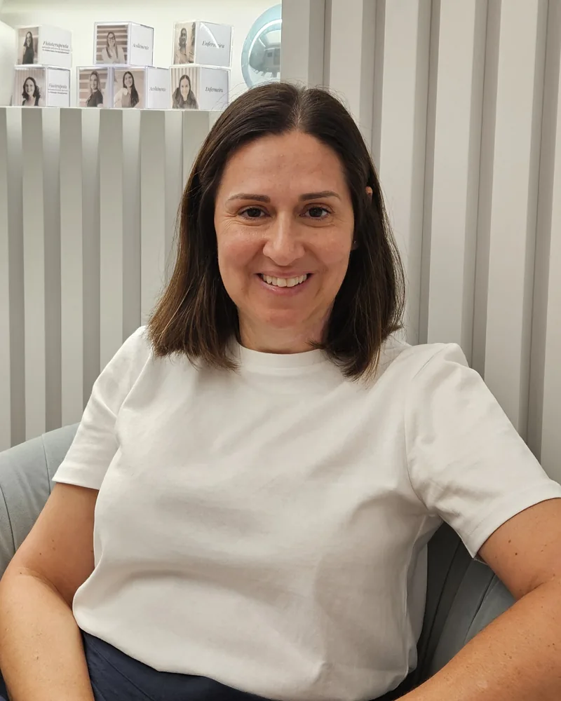 Enfermeira Isabel Fonseca na Clínica Ana Silva Guerra