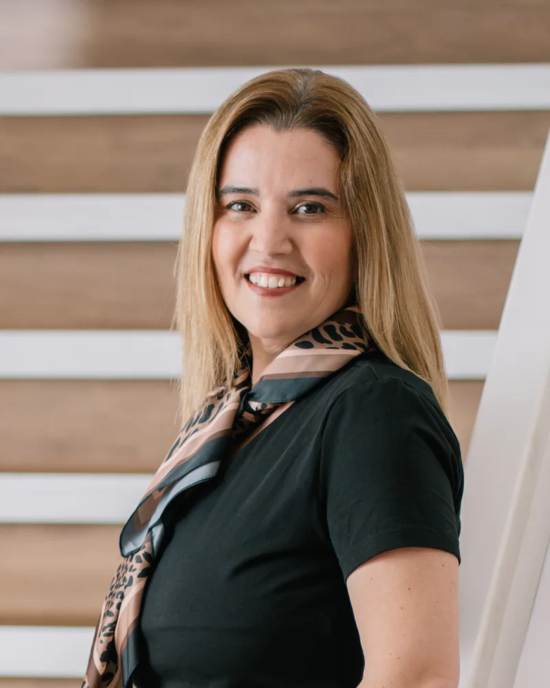 Patrícia Santos, assistente médica na Clínica Ana Silva Guerra